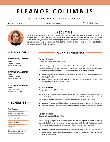 Accounted-Resume-Template