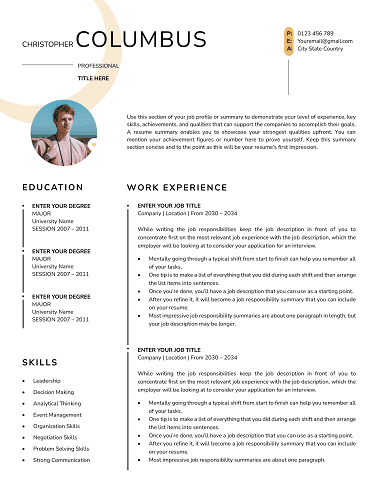 Free CV Templates Download | Proven Designs for 2025 Elegant Resume
