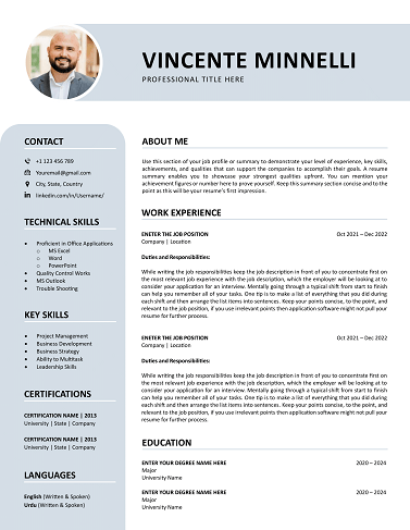 CV Template Word Docs for 2026 (Free) – Download Editable Executive Cv Template