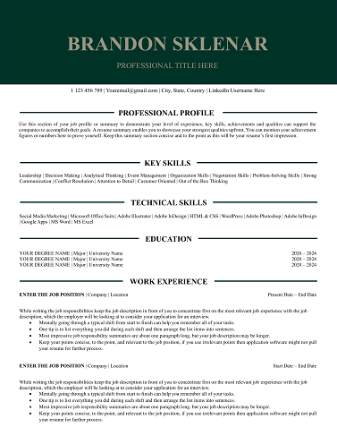 CV Template Word Docs for 2026 (Free) – Download Editable Infographic-Resume-Cv