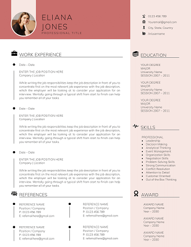 Marketer-Resume-Template