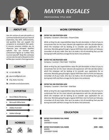 CV Template Word Docs for 2026 (Free) – Download Editable Perfect Cv Template