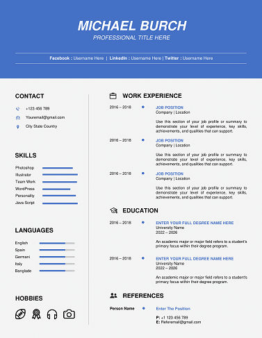 Project Manager Template