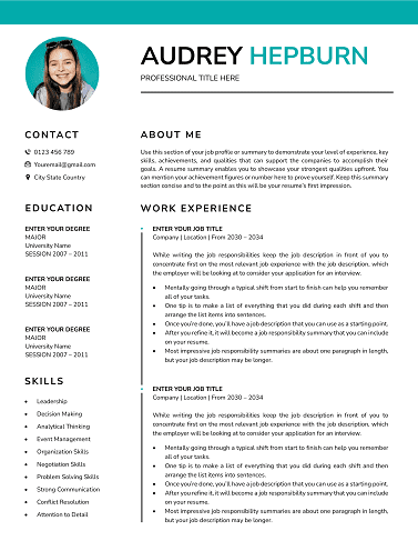 Free CV Templates Download | Proven Designs for 2025 modern CV template for experienced professionals