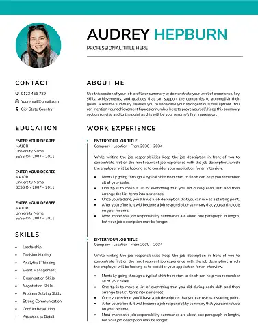 Free CV Templates Download | Proven Designs for 2025 modern CV template for experienced professionals