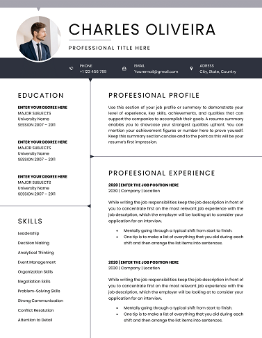 eCommerce-Manager-Resume-Template
