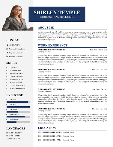 CV Template Word Docs for 2026 (Free) – Download Editable hybrid Resume Template
