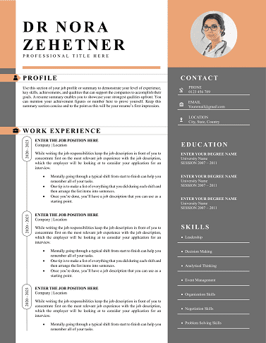Free CV Templates Download | Proven Designs for 2025 professional-template