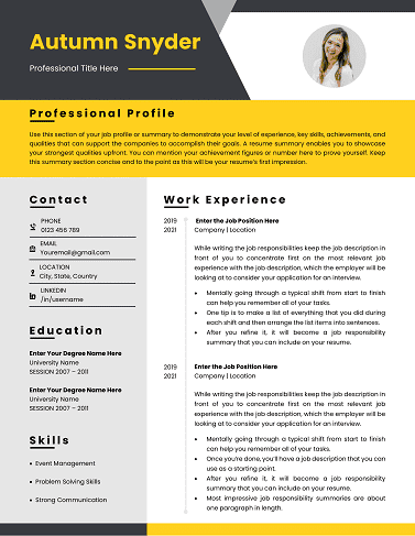 Free CV Templates Download | Proven Designs for 2025 winning resume