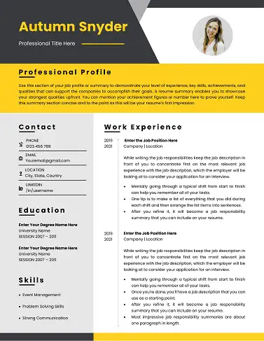 Free CV Templates Download | Proven Designs for 2025 winning resume