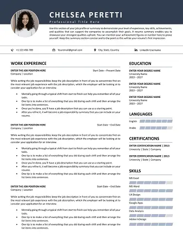 Free CV Templates Download | Proven Designs for 2025 word-resume-template