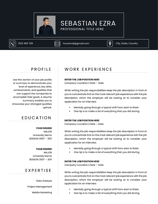 50+ Military Resume Template Free Download (2025) Military Resume