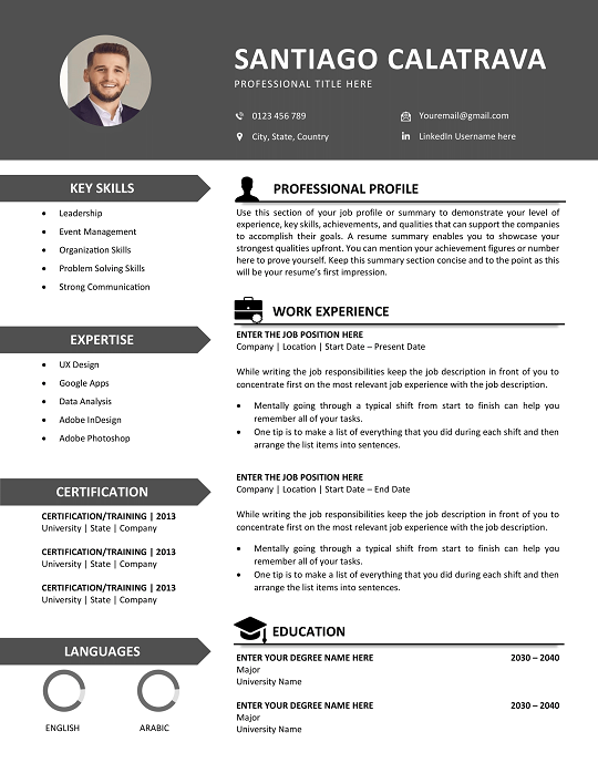 Download the Ultimate Free General Resume Template Now! 2025 general-resume-template