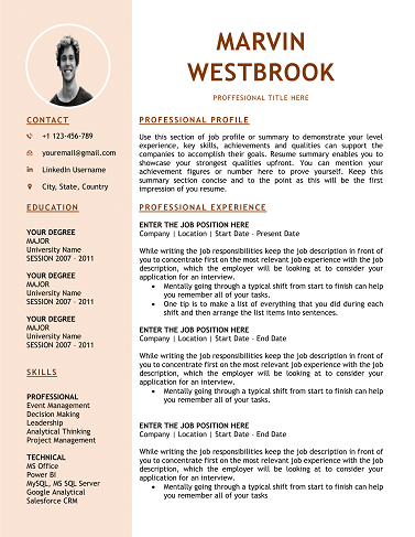 ATS Resume for IT Professionals