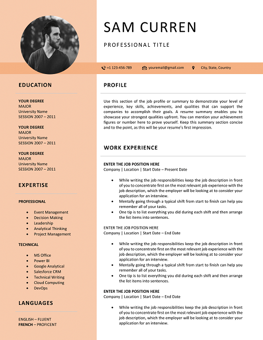Basic ATS Resume Doc Basic ATS Resume Doc