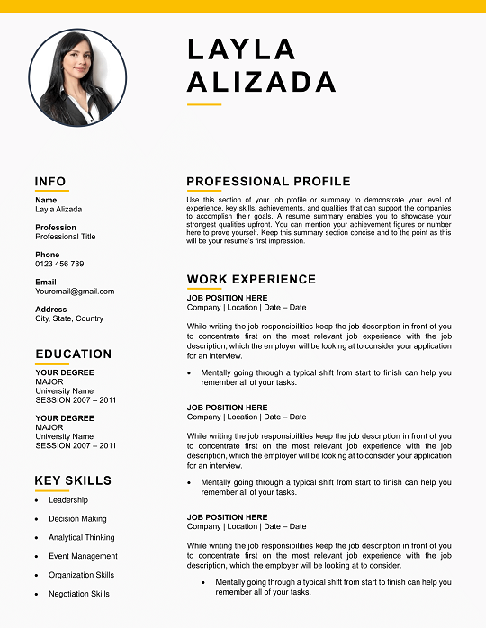 Customer Service Resume Template Customer Service Resume Template