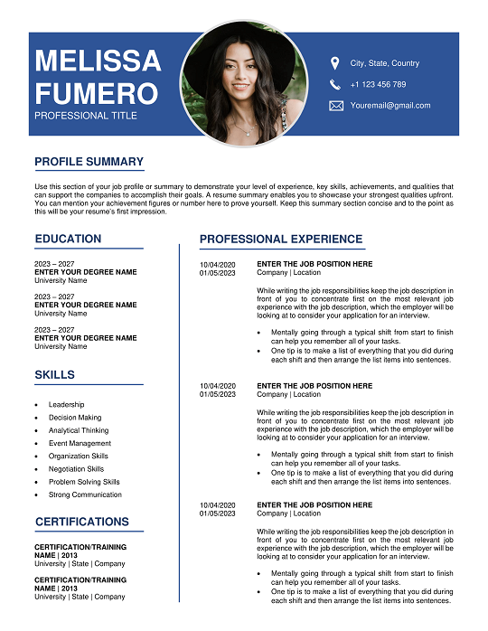 HR Specialist Resume Word Template HR Specialist Resume Word Template