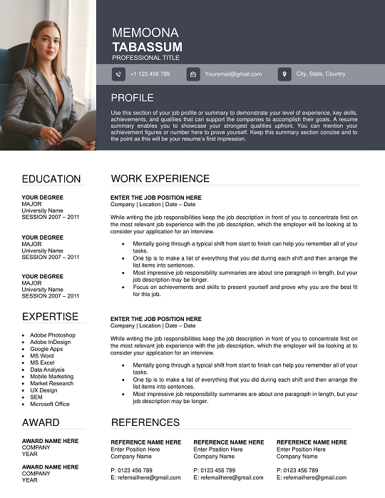 Minimal Resume with Skills Section Minimal Resume with Skills Section