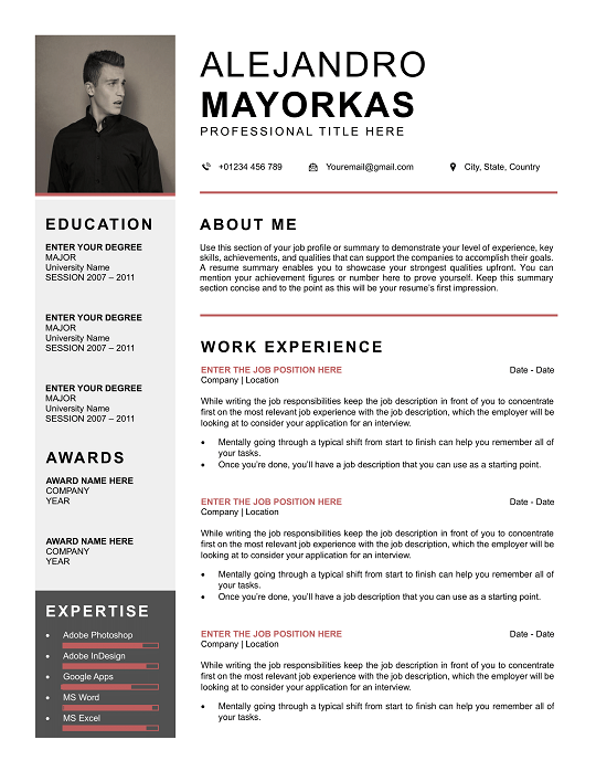 Plain Resume Without Header Plain Resume Without Header