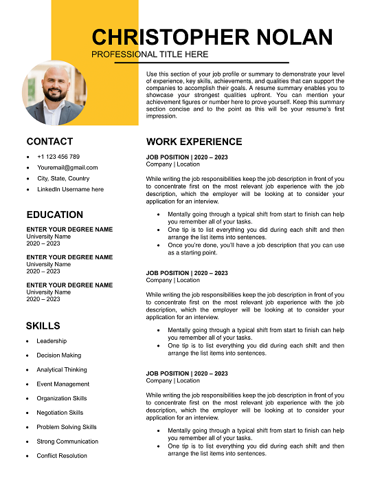 QA Tester Resume Template QA Tester Resume Template