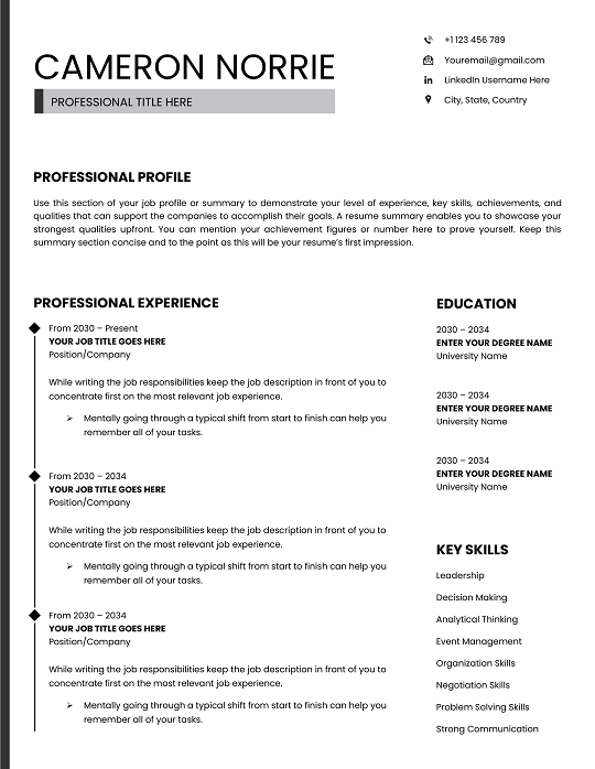 Sales Representative Resume Template Sales Representative Resume Template