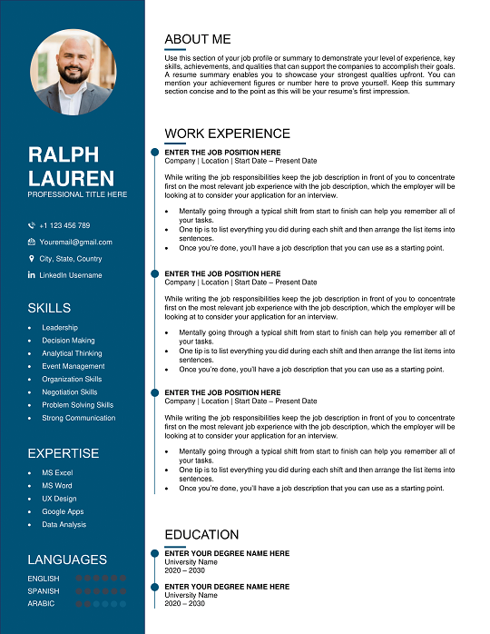 Supply Chain Resume Template Supply Chain Resume Template